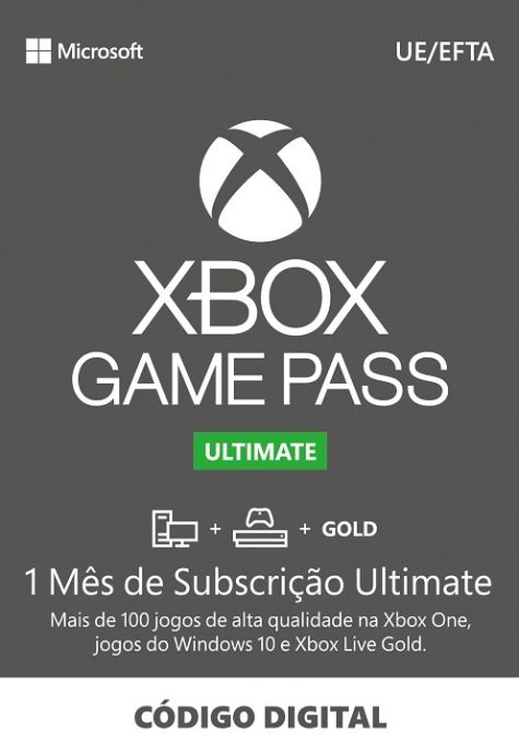 XBOX Game Pass Ultimate 1 Mes Portugal