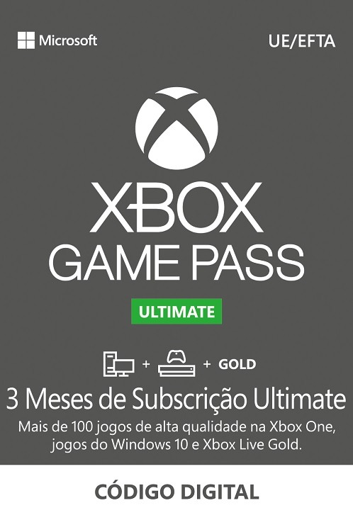 XBOX Game Pass Ultimate 3 Meses Portugal