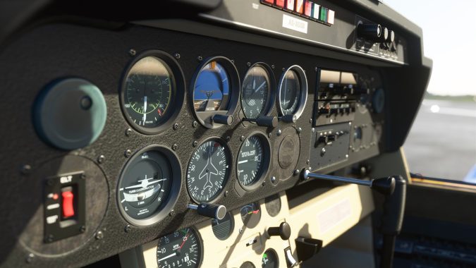 Imagem in-game Microsoft Flight Simulator