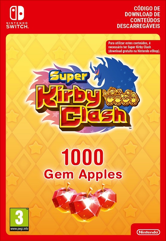 Super Kirby Clash 1000 Apple Gems