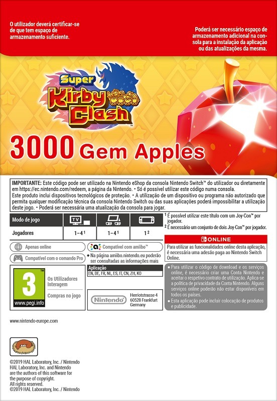 Super Kirby Clash 3000 Gem Apples