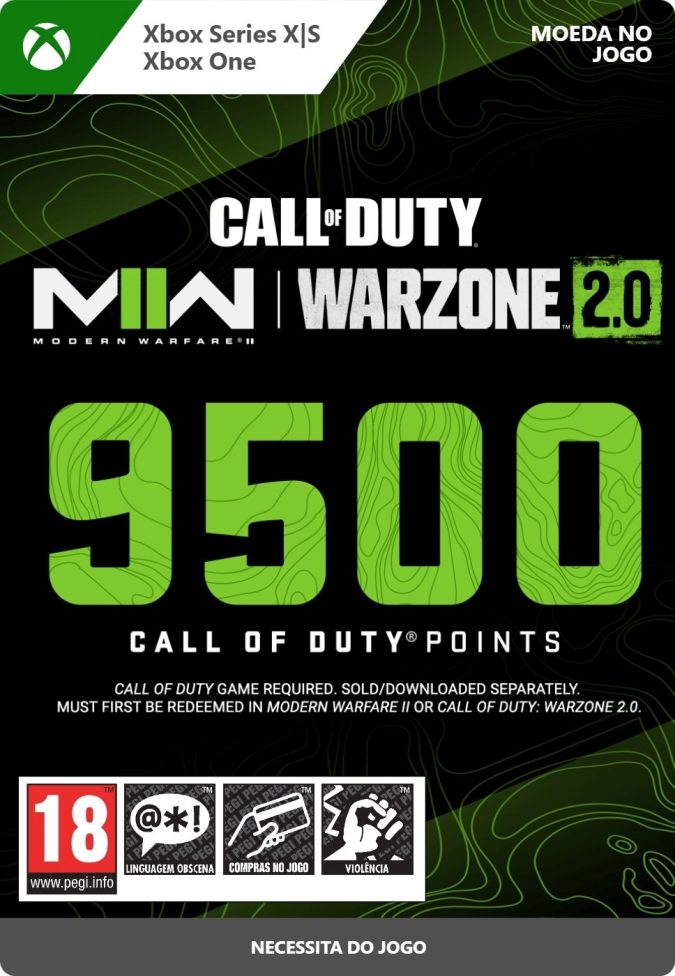 Call of Duty Points - 9,500